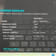 タッチパネル・超美品＞1088 DELL Precision 5550 i7 32GB/1TB office2024 大容量 大画面　高性能の画像