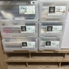 透明収納ケース6個