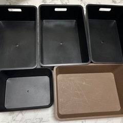 ナフコ収納。    その他収納カゴセットの画像