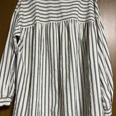 soulberry ソウルベリー　十草模様の手仕事シャツ　Lの画像