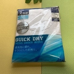 半袖丸首シャツ 3枚新品未開封 フライス編み  クイックドライ株式会社ヤマニシの画像