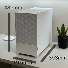 i7 9700KF RX6600 fractal design デスクトップPCの画像