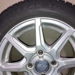 軽自動車用スタッドレス&アルミホイールの画像