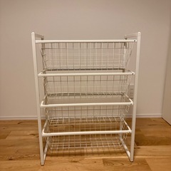 IKEA収納家具 4段の画像