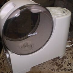 加湿器 スチーム式 3.7L テクノス おしゃれ 卓上 小型 ホワイト 加熱式 EL-GY07Iの画像