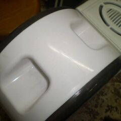 加湿器 スチーム式 3.7L テクノス おしゃれ 卓上 小型 ホワイト 加熱式 EL-GY07Iの画像