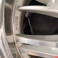 18インチタイヤホイールの画像