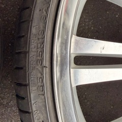 18インチタイヤホイールの画像