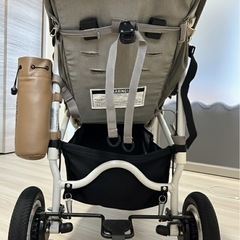 【美品】ココブレーキ フロムバースEXベビーカー カカオ 【AIR BUGGY】の画像