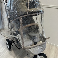【美品】ココブレーキ フロムバースEXベビーカー カカオ 【AIR BUGGY】の画像