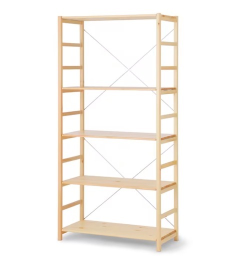 無印良品 パイン材ユニットシェルフ86cm