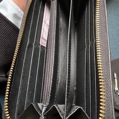 コーチ 長財布 黒の画像