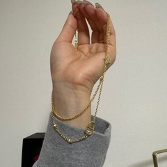 ディオール風ネックレスの画像