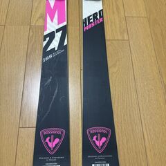 ROSSIGNOL HERO MASTER DLC M27 185cm スキー板/ビンディングセットの画像