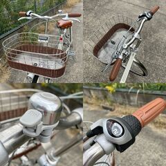 ブリヂストン 27型シティサイクル カジュナ（バニラホワイト）の画像