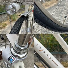 ブリヂストン 27型シティサイクル カジュナ（バニラホワイト）の画像