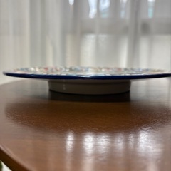 未使用＊イタリアのハンドペイント大皿の画像