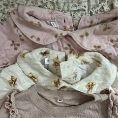 70-90 女の子 冬物 まとめ 7点セットの画像