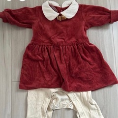 70-90 女の子 冬物 まとめ 7点セットの画像