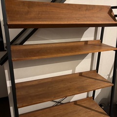 FrancFrancブラウンシェルフの画像