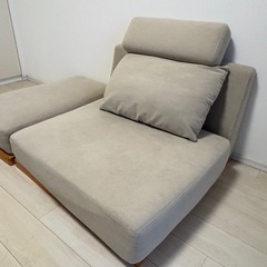 ユニットソファ soroi  ソファ＋オットマンの画像