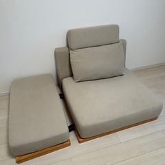 ユニットソファ soroi  ソファ＋オットマンの画像