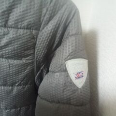 ジーベック　G-ASCENT フード付きダウンジャケット LL シルバーの画像