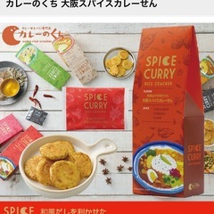 大阪スパイスカレー煎餅　8枚　無料の画像