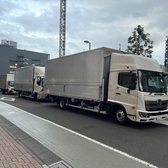手積み手下ろしの無いトラックドライバー募集です。の画像
