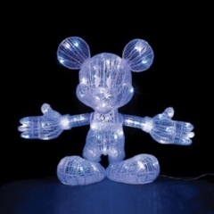 新品未使用❣️ミッキーマウスLEDクリスタルイルミネーションライトの画像