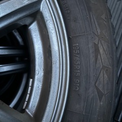 スタッドレスタイヤ(ホイール付き)4本セットの画像