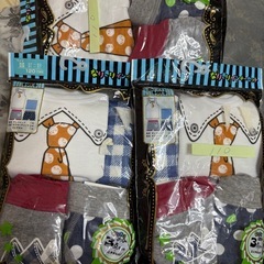 110〜120男の子下着セット靴下五分丈タイツの画像