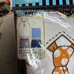 110〜120男の子下着セット靴下五分丈タイツの画像