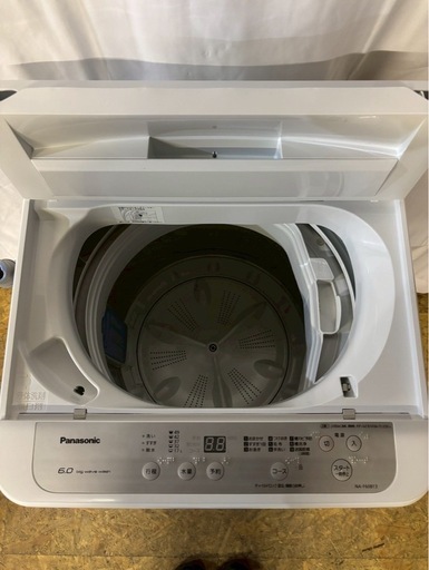 【成約済み】【6ヶ月保証 】Panasonic全自動洗濯機 NA-F60B13 2020年製 洗濯6.0kg