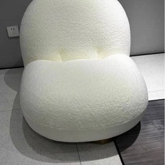 ソファ 姬系　ソファー　おしゃれソファー 1人掛けソファ ホワイトの画像