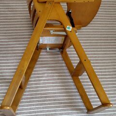 ベビーチェアー　KATOJI　ハイチェアの画像