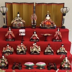 7段ひな人形【さしあげます】の画像