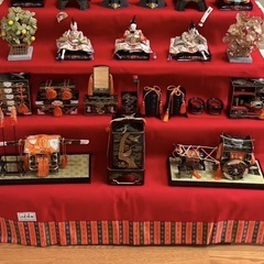 7段ひな人形【さしあげます】の画像