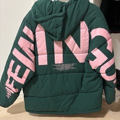 決まりましたダウン、ワンピース、ニットトップス(数回のみ着用)の画像