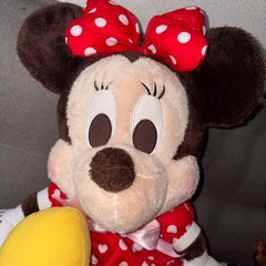 ミニーマウス　ウォッシュ　ディズニーぬいぐるみぬいぐるみの画像