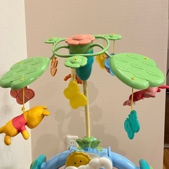 くまのプーさん ジムにへんしんメリー えらべる回転 6wayの画像