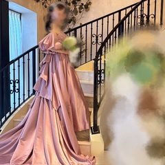 カラードレス　ピンクの画像