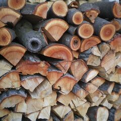 ■乾燥済み　広葉樹ミックス薪　約40kg 1111　リピーター様に大好評！の画像