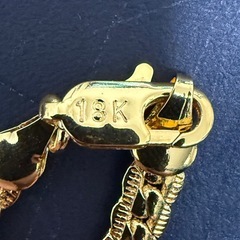 18K刻印ネックレスの画像