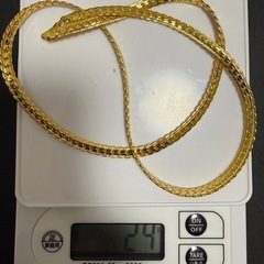 18K刻印ネックレスの画像