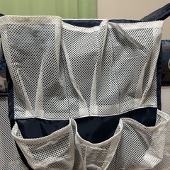 ベビーベッド　折りたたみの画像