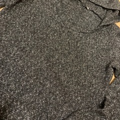 チュニック丈フード付きニット　Mサイズの画像