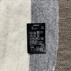 LANVIN マフラー  チェックの画像