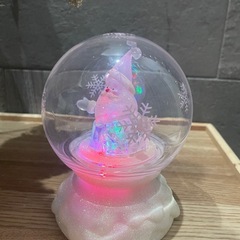 クリスマス サンタ スノードーム 置物の画像