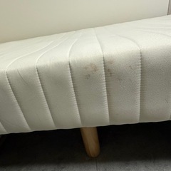 足付きマットレス　シングルベッドの画像